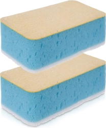 Kitchen Sponges, 2 pcs – double-sided, highly absorbent