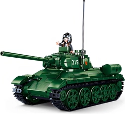 Sluban tanks T-34/85 Model Bricks konstruktors