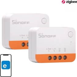 Sonoff zbmini l2 viedais mini slēdzis Zigbee – komplekts 2 gab.