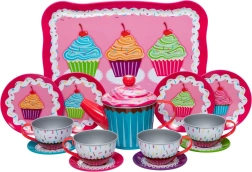 Children's Tea Set with Muffin Motif