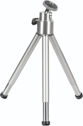 Silver mini tripod