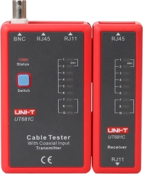 Tīkla kabeļu testeris UNI‑T UT681C