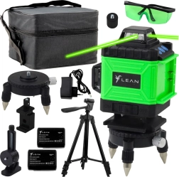 4D lāzera līmeņrādis ar 16 līnijām un zaļu staru