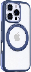 Aizsargvāciņš TORRAS Ostand R Fusion iPhone 16 Pro, zils