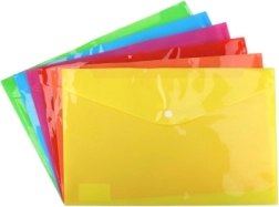 Mape ar spiedpogu C4 33 × 23,5 cm ar vārda zīmīti