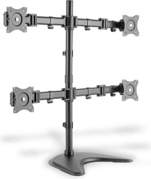 Stand for Four Monitors, 27 inches, 360° Rotatable
