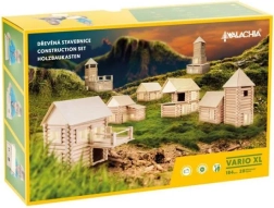 Vario XL konstruktoru komplekts no masīva dižskābarža koka