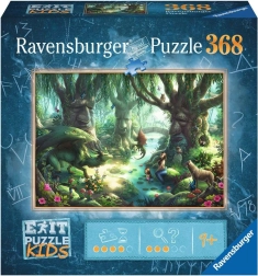 Ravensburger Exit Kids puzle: maģiskais mežs, 368 detaļas