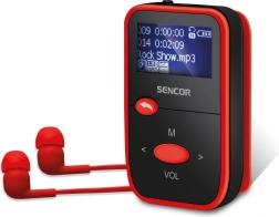 SENCOR MP3 atskaņotājs 8 GB ar FM radio un displeju