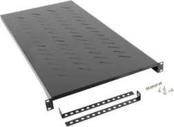 Plaukta sliede 1U 19" LANBERG stāvvietas skapjiem, dziļums 1200 mm, 90 cm