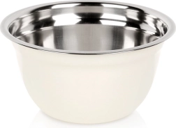 Nerūsējošā tērauda virtuves bļoda, balta, 14,5 cm, 700 ml