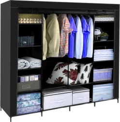 Tekstila skapis XXL 170x170 cm Ruhhy