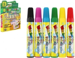 CREATOYS izmazgājami tekstila flomāsteri, 6 gab.