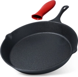 Dzelzs panna ar silikona uzmavu CAST LINE 30 cm