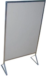 Aizsargsiena krāsnij NEFALIT ar statīvu 74 × 61 cm (750 °C)