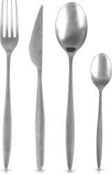 Nerūsējošā tērauda galda piederumu komplekts 6 personām, 24 daļas – Orion