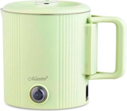Ceļojumu ātrvārāmā tējkanna un elektriskais katliņš 2 vienā 0,8 l 600 W MAESTRO MR-009 Mint