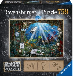 Ravensburger Puzzle EXIT: Zemūdene 759 gab.