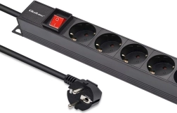 Vertikāla PDU strāvas sadales rozete rack skapim | 16A | 16x SCHUKO | 1.8 m