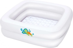 Bestway piepūšamā bērnu vanniņa un baseins 2 vienā BABY STEP 1-2-3 (86 × 86 cm)