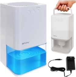 Gaisa sausinātājs ar LED apgaismojumu un taimeri RUHHY, balts