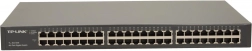 48 portu gigabitu slēdzis TP-Link TL-SG1048 profesionālai lietošanai plauktā (rack) un uz galda