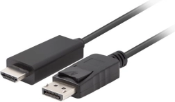 DisplayPort uz HDMI kabelis 3 m melns