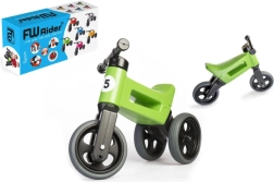 Funny Wheels Rider Sport 2-in-1 līdzsvara ritenis bērniem – Zaļa