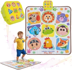 Interaktīvs deju mūzikas paklājiņš bērniem ISO Trade 82 × 65 cm
