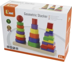 Koka saliekamā piramīda