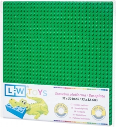 Pamatplate 32×32 tumši zaļa