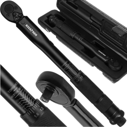 Griezes momenta atslēga 1/4" 2–24 Nm ar rāčnu un BIGSTREN sertifikāciju