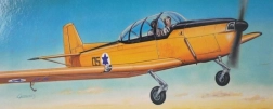 Plastmasas lidmašīnas modelis Fokker S-11 Instructor 1:40