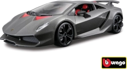 Metāla auto modelis 1:24 Bburago Lamborghini Reventón, metālpelēks