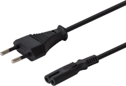 Flat power cable two-pin C7, 3 m