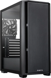 Melns Chieftec Midi Tower datora korpuss