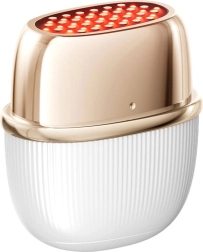 Lifting facial massage device with rf anlan
