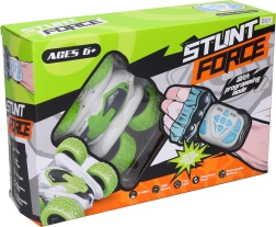 RC auto ar plaukstas locītavas vadības pulti 14 cm, 2.4 GHz ar gaismām un programmēšanu