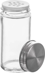 Stikla garšvielu trauks ar sietiņu 100 ml