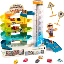 Autostāvvietas garāža ar 4 stāviem, elektrisko liftu un 6 mašīnītēm