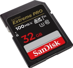 Atmiņas karte SanDisk Extreme Pro SDHC 32 GB UHS-I U3 V30 100/90 MB/s