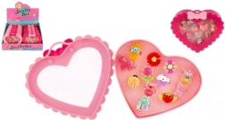 Komplekts ar regulējamiem plastmasas gredzeniem – dažādi motīvi