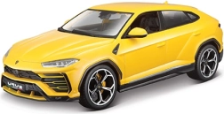 Automašīnas modelis Lamborghini Urus dzeltens 1:18