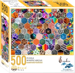 Brain Tree Picture Puzzle Tiles 500 Pieces
