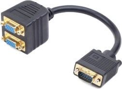 VGA uz 2xVGA adapteris 20 cm