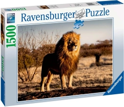 Ravensburger puzle Lauva – dzīvnieku karalis (1500 gabaliņi)