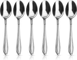 Tējas karotītes no tērauda CONIC, 6 gab.