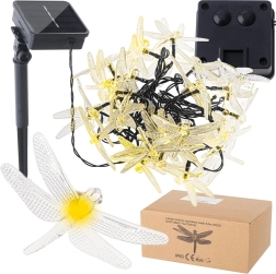 Saules dekoratīvās gaismas ar spārēm