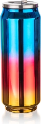 Termokrūze bundžas formā 0,43 l, varavīksnes zilā BE COOL