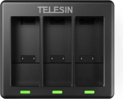 Trīsvietīga lādētāja dokstacija GoPro Hero 12/11/10/9